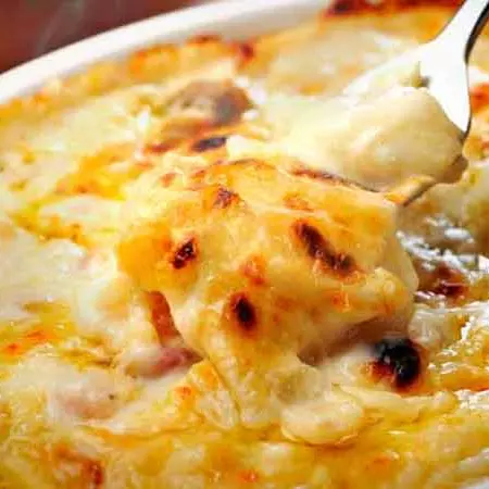 Creme com filet mignon