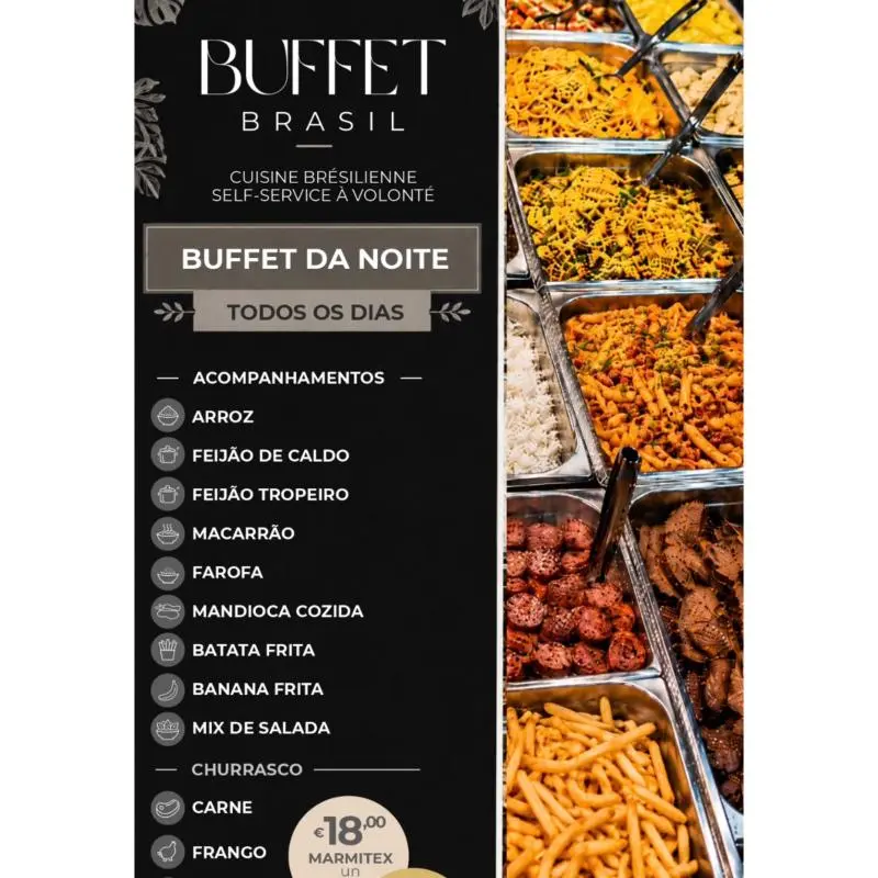 MENU - DA NOITE