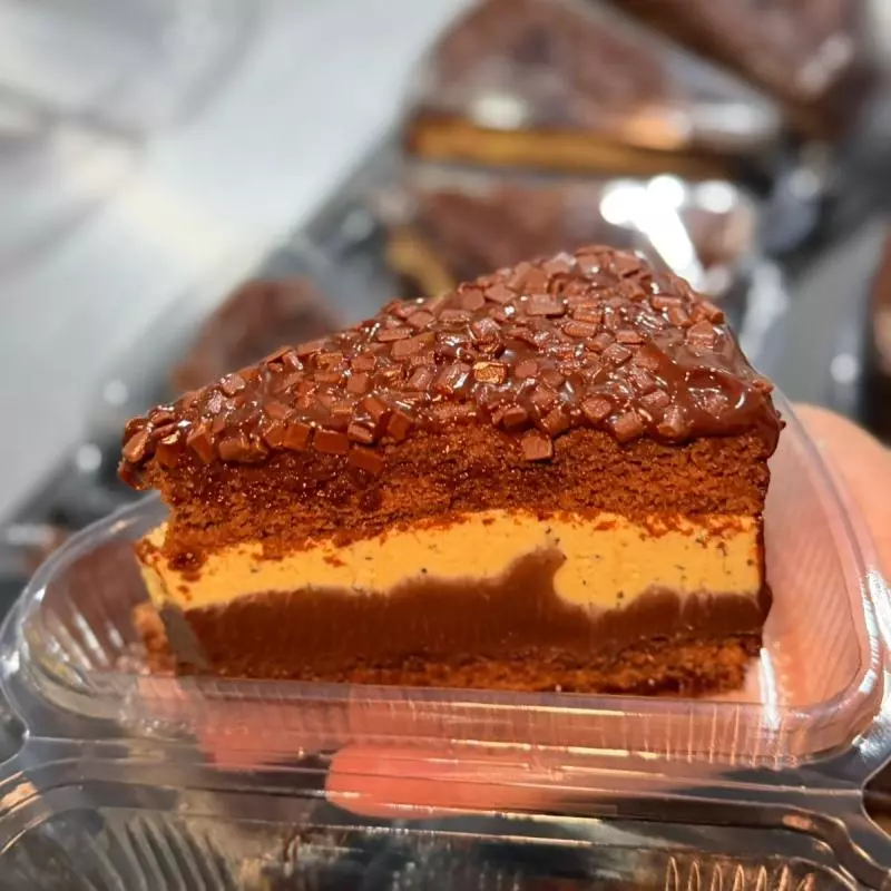Fatia maracujá/ chocolate Aprox 250g