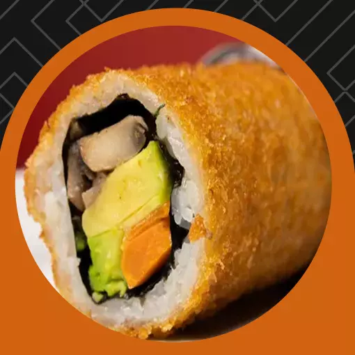 hand roll vegetariano