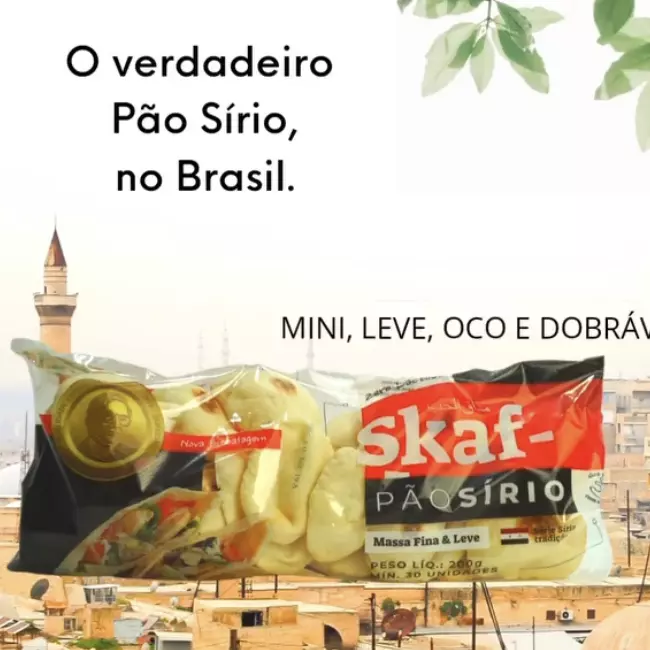 Pão Sirio - Skaf