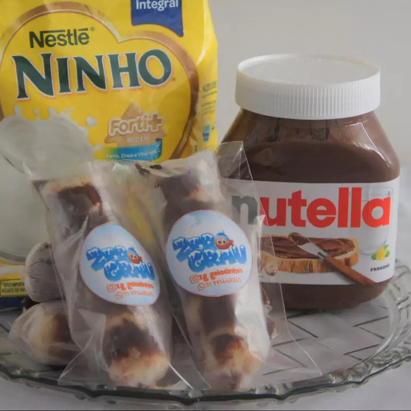 Ninho com Nutella