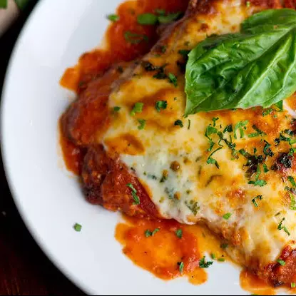 Bife a Parmegiana