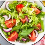 Tomate, Alface e Cebola