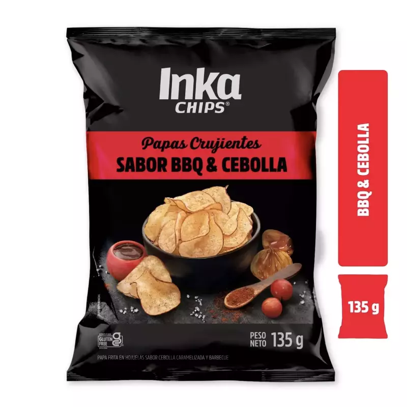 Inka Chips BBQ 135Gr