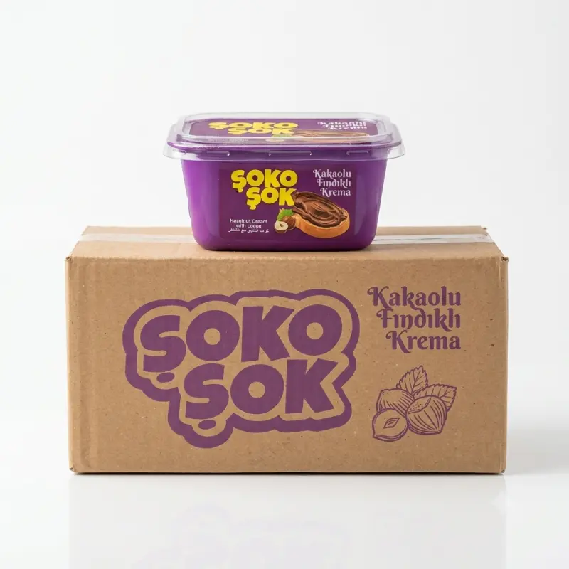 Caja de Crema de Chocolate 8u