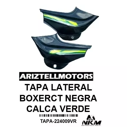 TAPA LATERAL BOXER CT NEGRO CALCA V