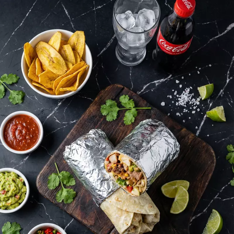 BURRITO DE POLLO