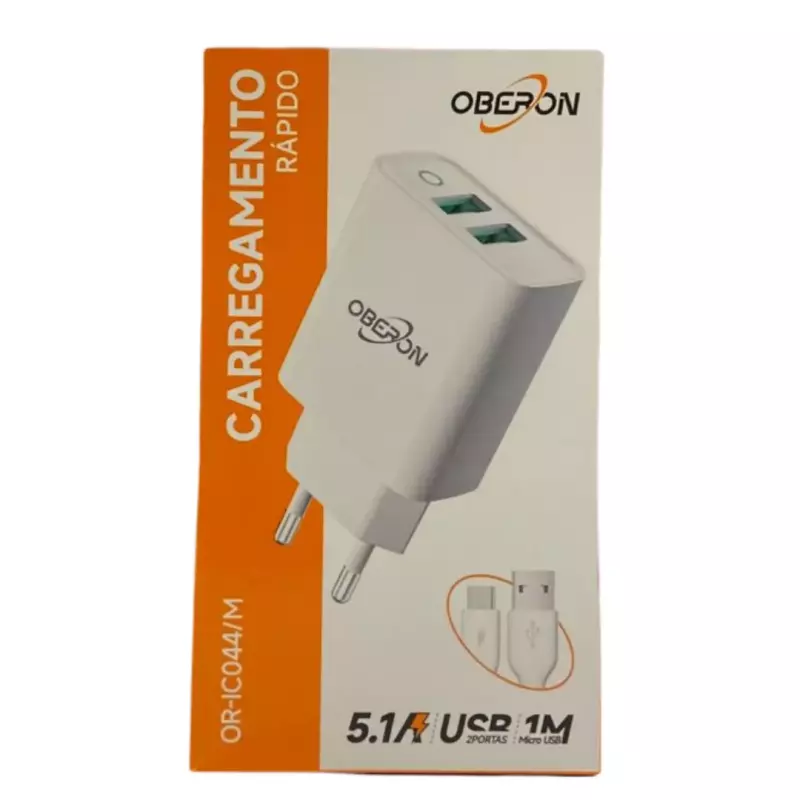 CARREGADOR OBERON V8 OR-IC044/M