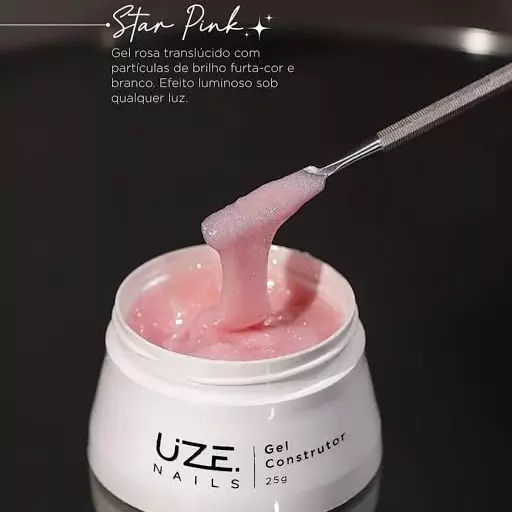 Gel UZE Nails ( Star Pink ) 25g
