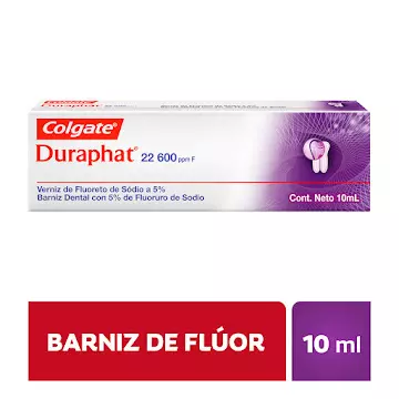 BARNIZ DE FLUOR DURAPHAT X 10ML COLG