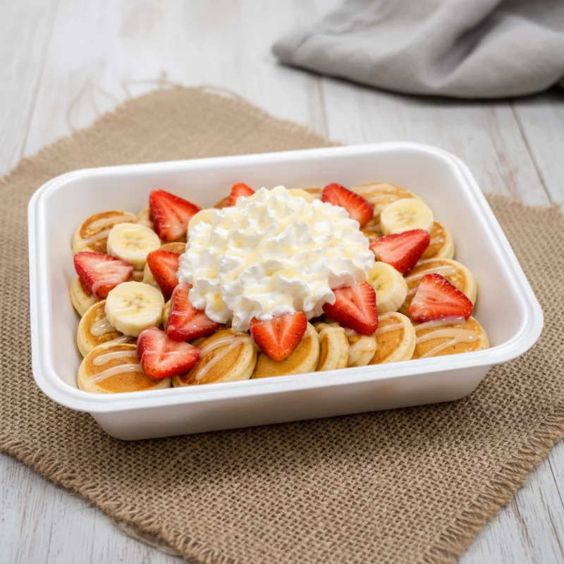 Mini Hotcake con Fruta