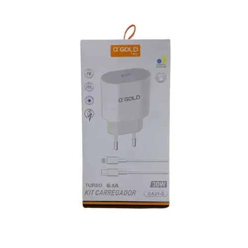 CARREGADOR TURBO GOLD IOS CA31-2