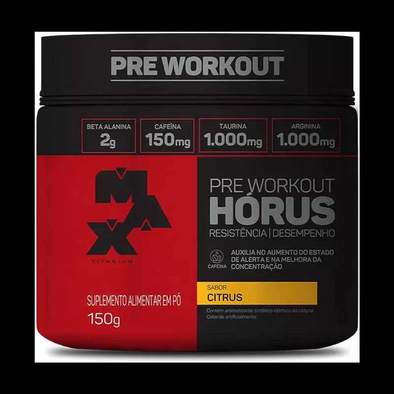 PRE TRE-HORUS LIMAO MAXTITANIUM 150G
