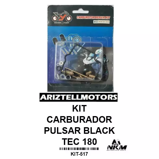 KIT CARBURADOR PULSAR BLACK