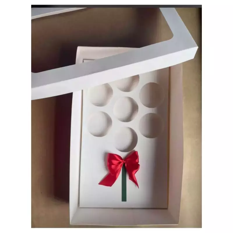 Caja ramo - 7 cupcakes