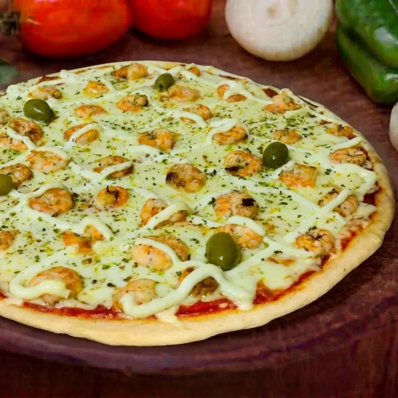 Pizza Camarão Philadelphia
