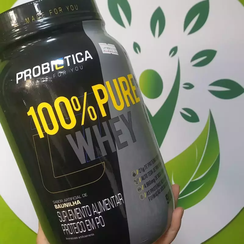 Whey Probiótica 100% Baunilha