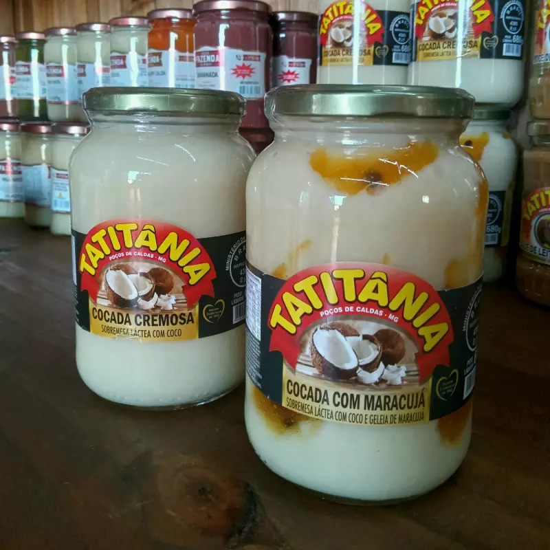 Cocada com maracujá 680g