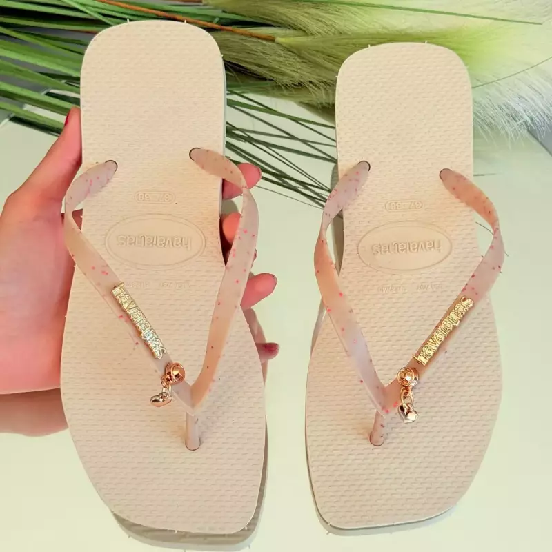 Fem ping coração 2 bege