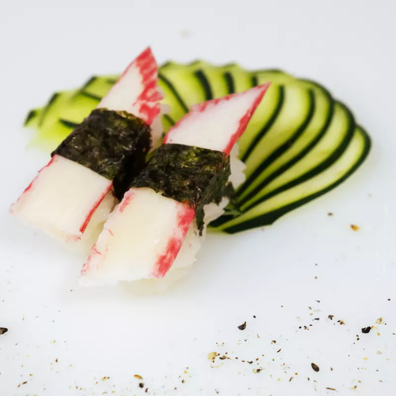 Sushi de Kani ( 2 peças)