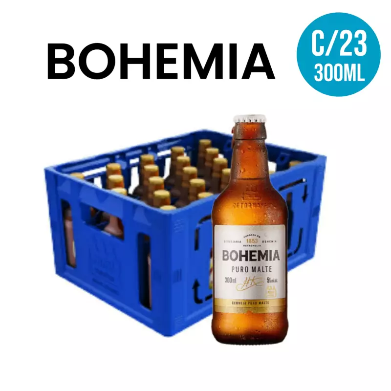 Caixa C/23 Bohemia 300ml