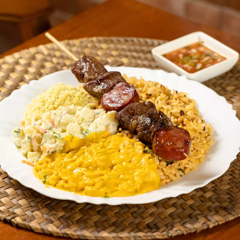 Misto (carne e calabresa) completo