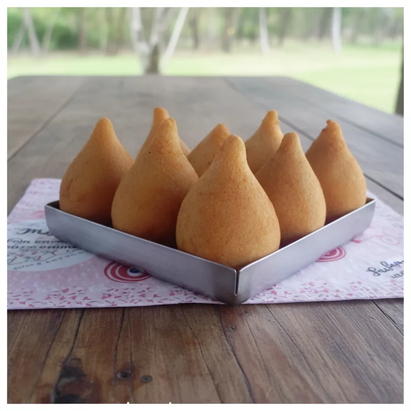 Coxinha De Charque massa batata