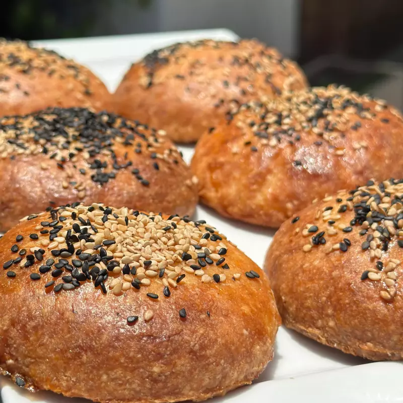 Pan de burger con lácteos (queso)