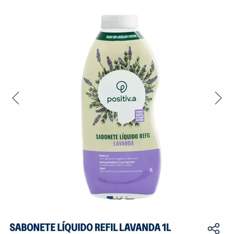 Refil 1L Sabo Liquido Lavanda