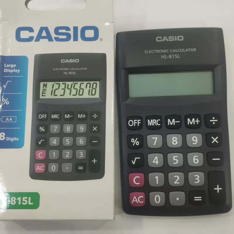 Calculadora 8 dígitos casio