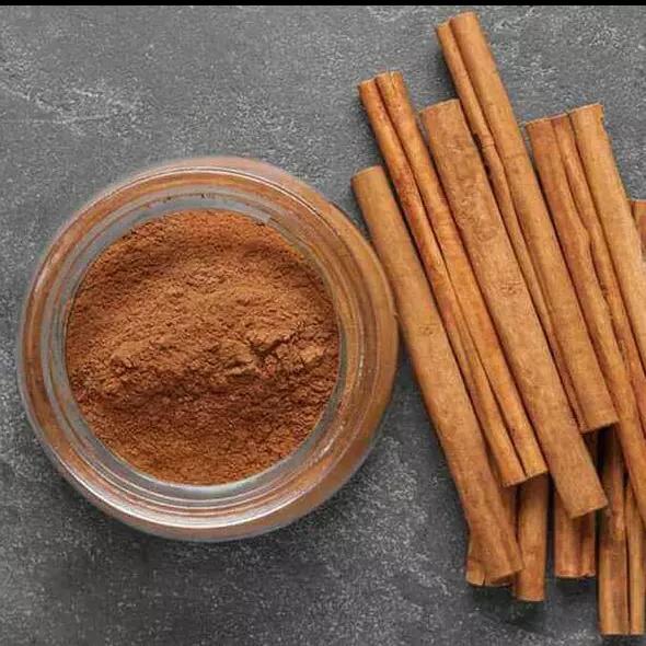 Canela em pó
