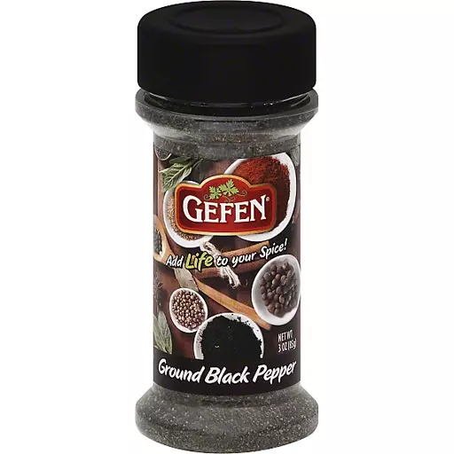 SKU  6545 GROUND BLACK PEPPER.