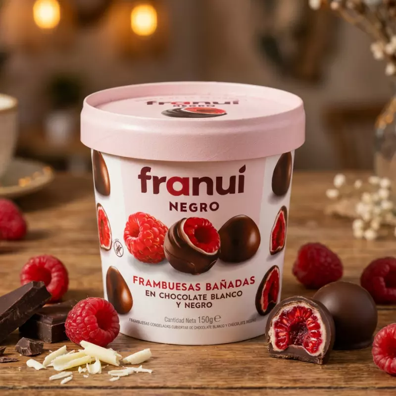 Franuí Choco Amargo y Blanco