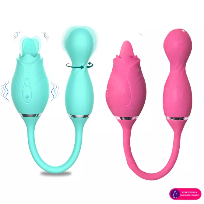 MLVA1935- VIBRADOR 360° COM LÍNGUA