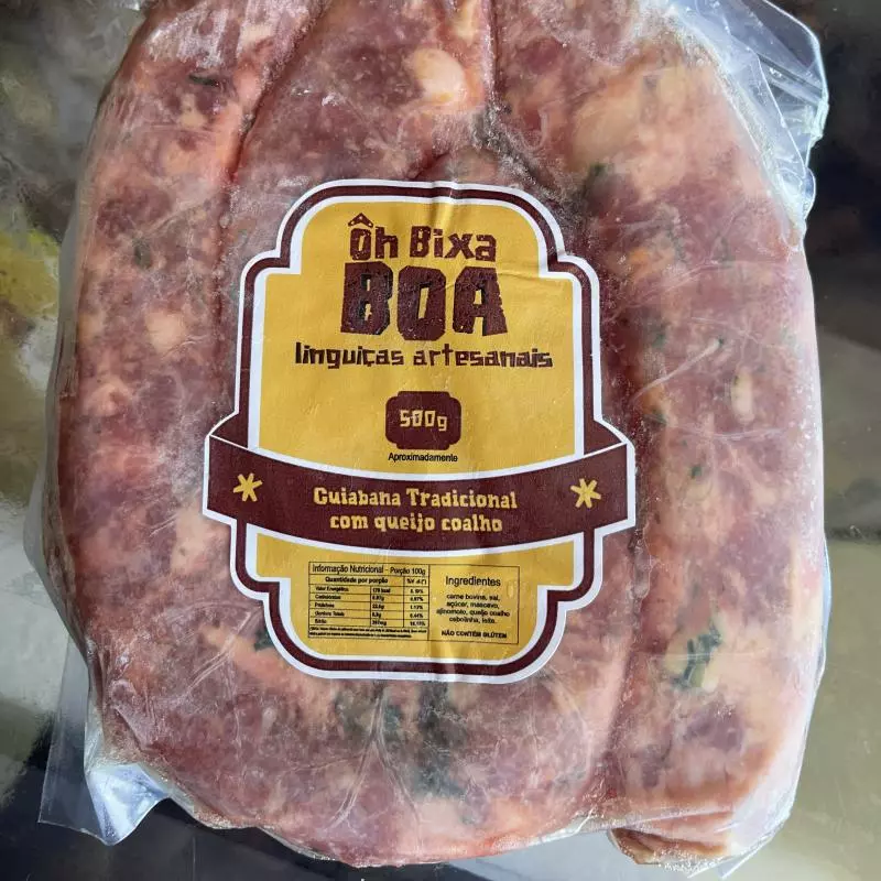 Linguiça Cuiab. Tradicional