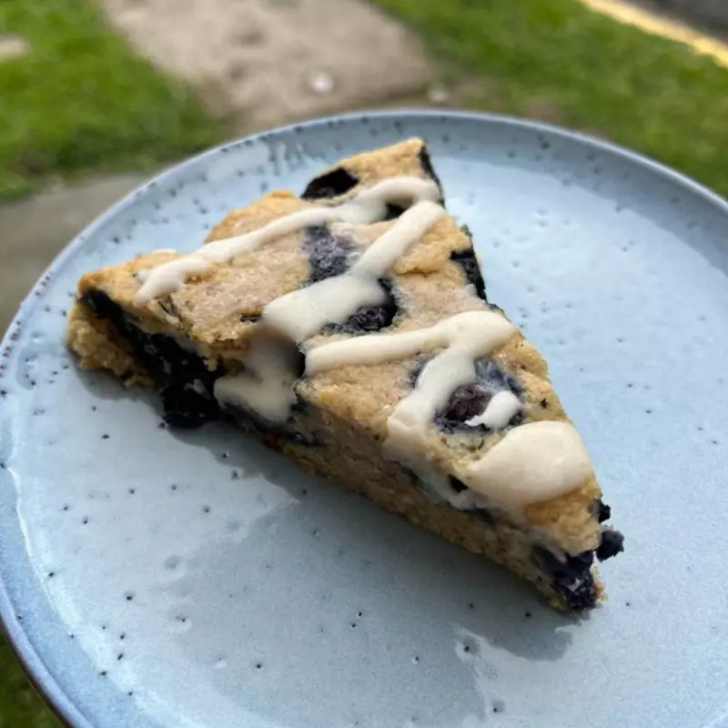 Scones de arándanos y romero