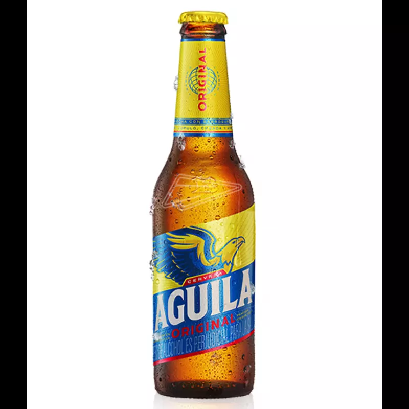 Cerveza Aguila vidrio 330mL