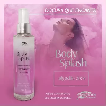 Body Splash Algodão Doce - Alquimia