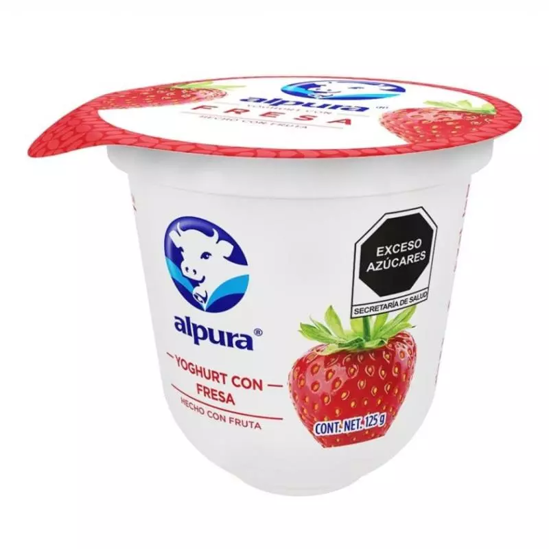 Yogurth alpura fresa