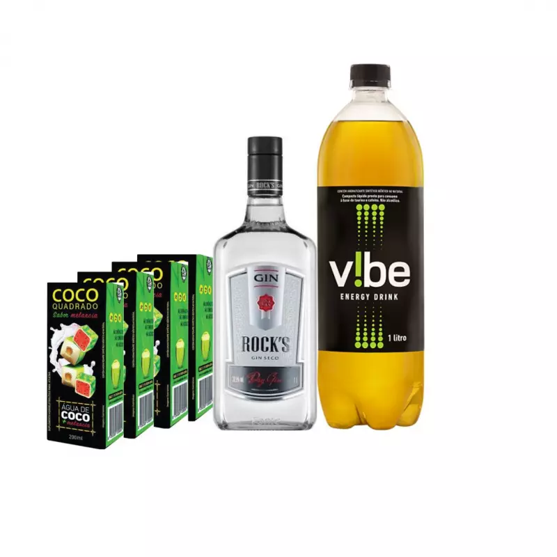 Combo Gin Rocks + Tsunami / Vibe