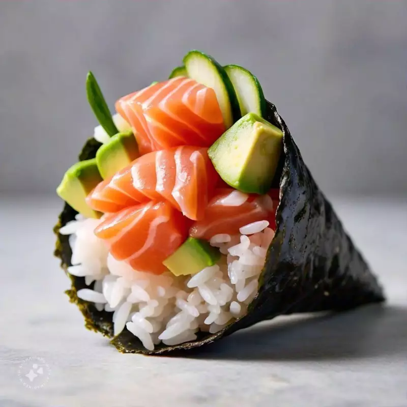 TEMAKI SALMON SPICY