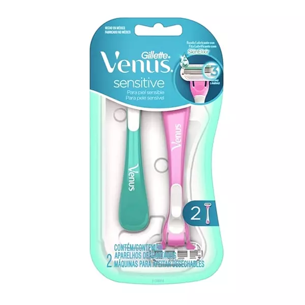 Maquina Afeitar Venus Sensitive x 2