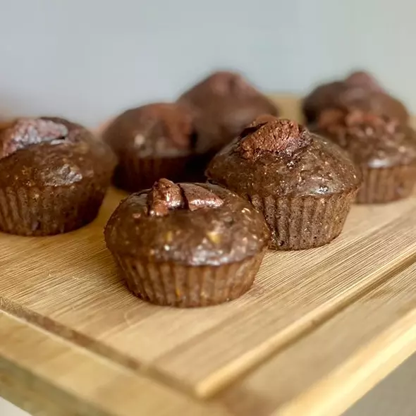 Muffin proteico