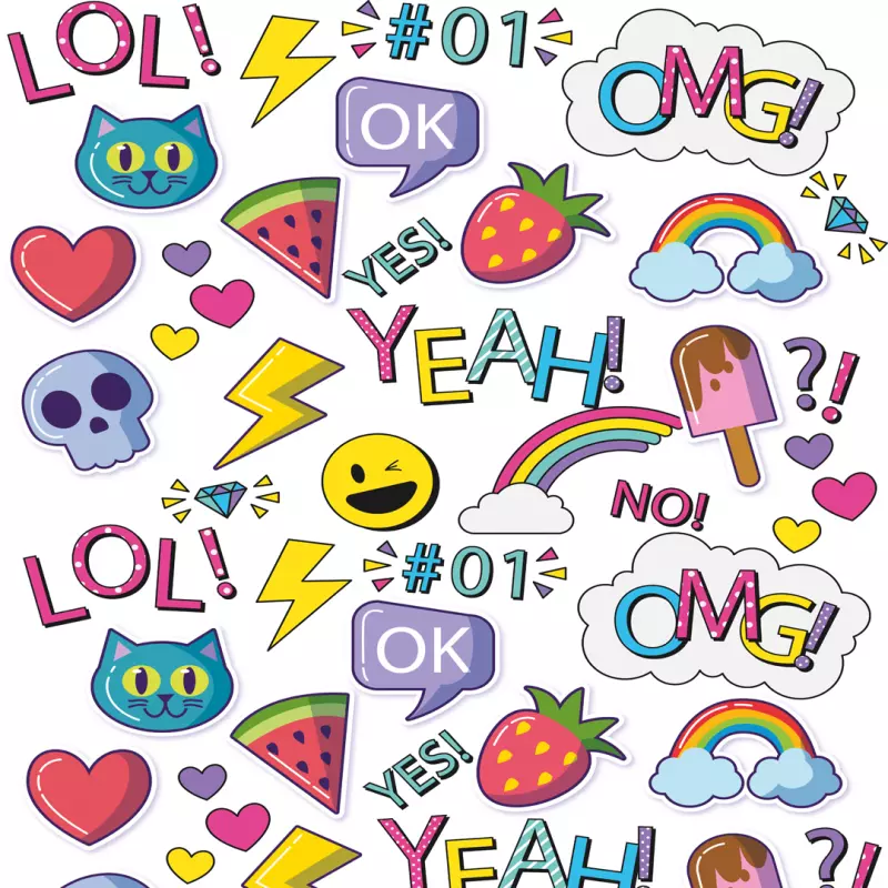 019 PAPEL DE REGALO LOL OMG COLORES