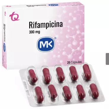 RIFAMPICINA 300MG CAJA X 20 CAPSULAS