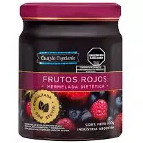 Mermelada de Frutos rojos c/stevia