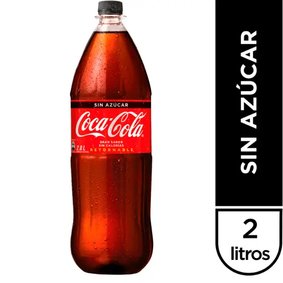 Coca-cola S/azucar 2L RT