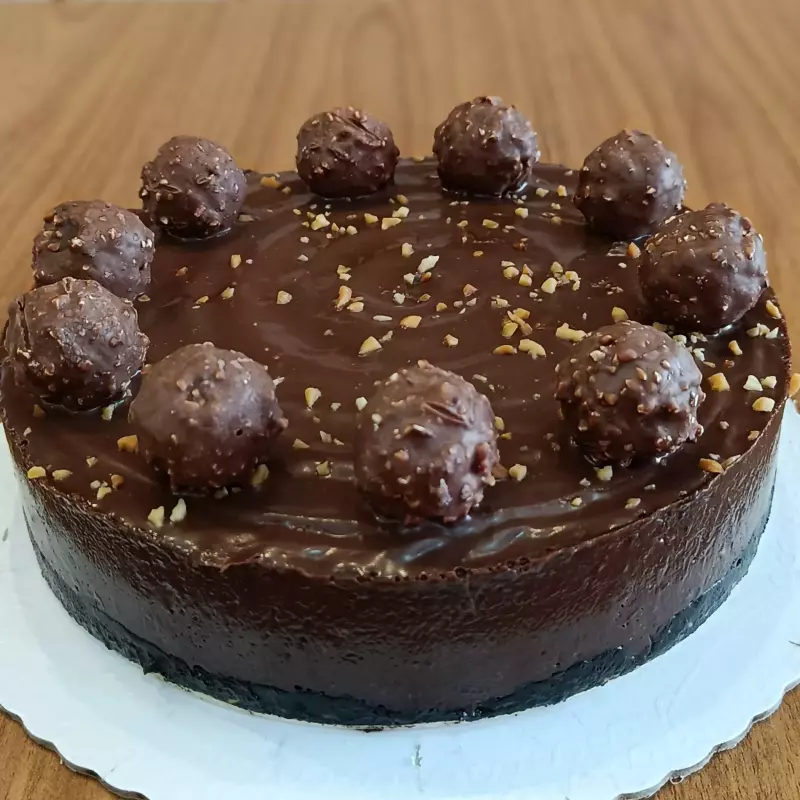 Torta Ferrero Rocher (Fatia)