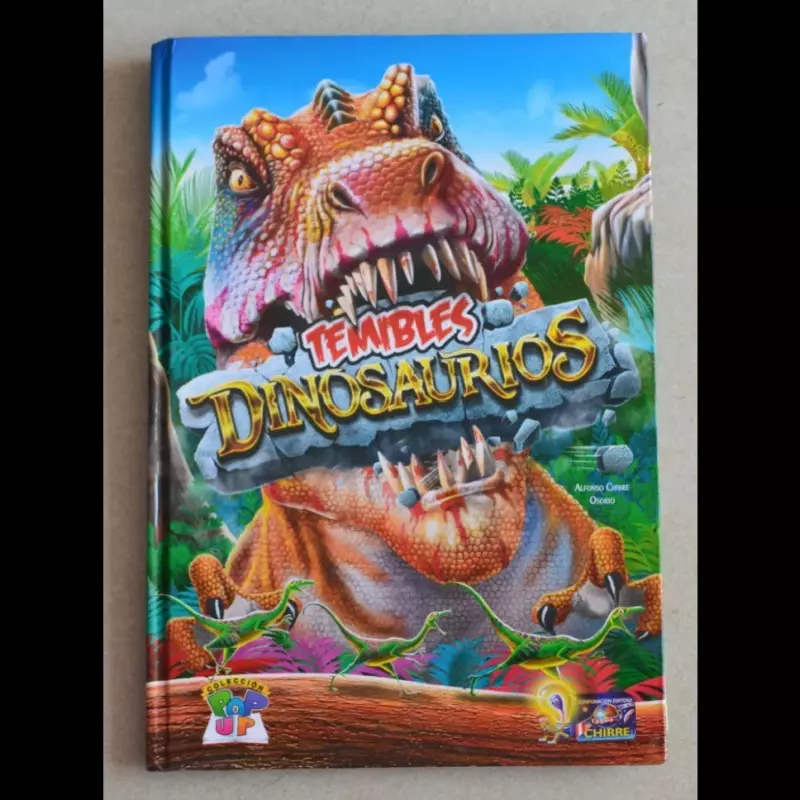 Temibles dinosaurios - Pop Up 3D